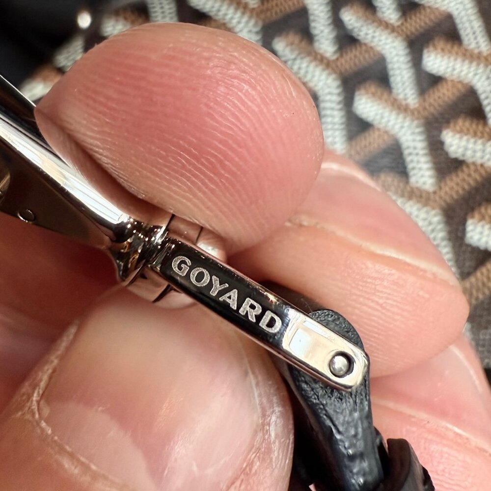 Goyard 2019 Black Goyardine Mini Alpin Convertible Backpack - Picture 10 of 16